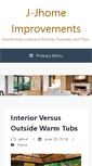 Mobile Screenshot of j-jhomeimprovements.com