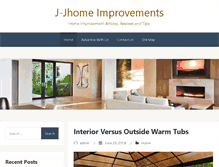 Tablet Screenshot of j-jhomeimprovements.com